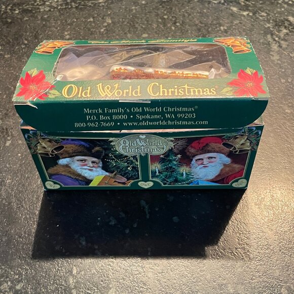 Old World Chrismas Covered Bridge Ornament - Picture 7 of 7